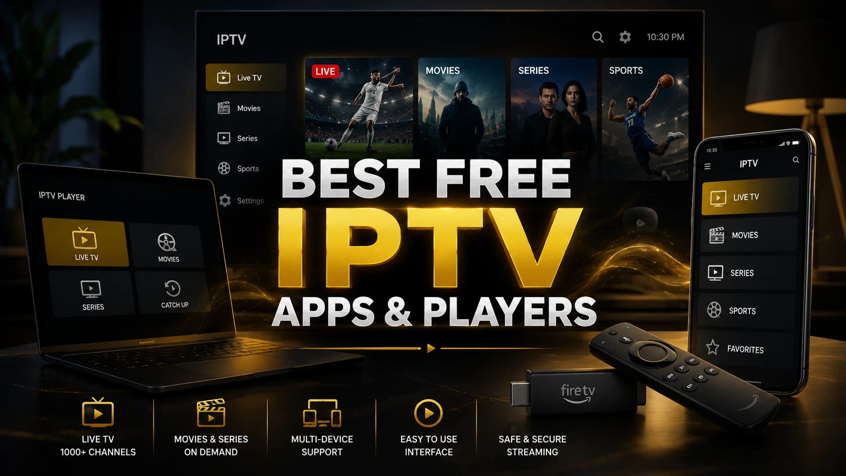 Best Free IPTV Apps & Players: Top Reviewed for 4K Streaming